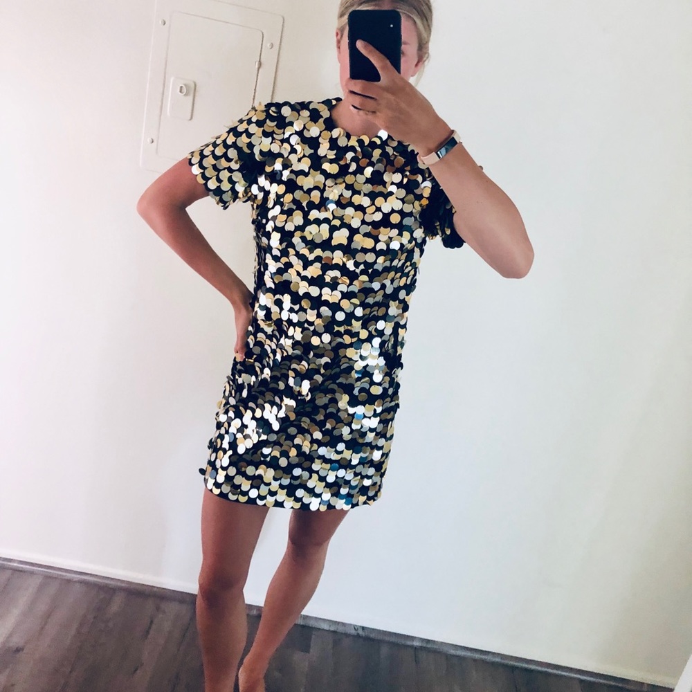 Rachel Zoe mini sequin dress